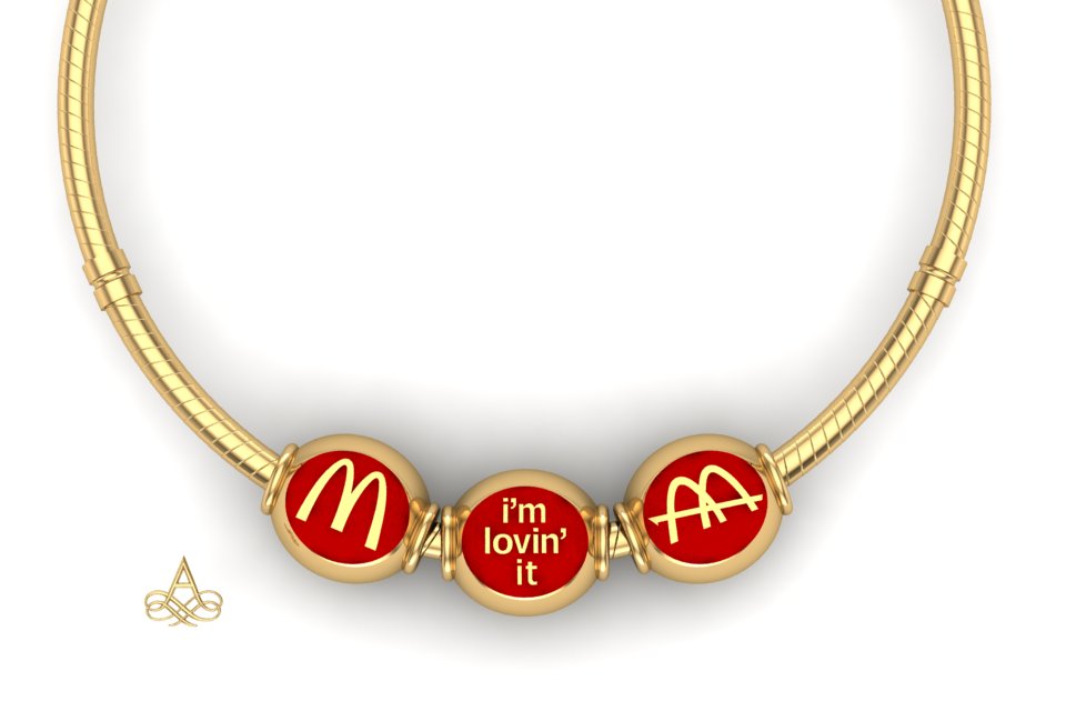 McDonalds Pandora Style Bracelet - Request Pricing